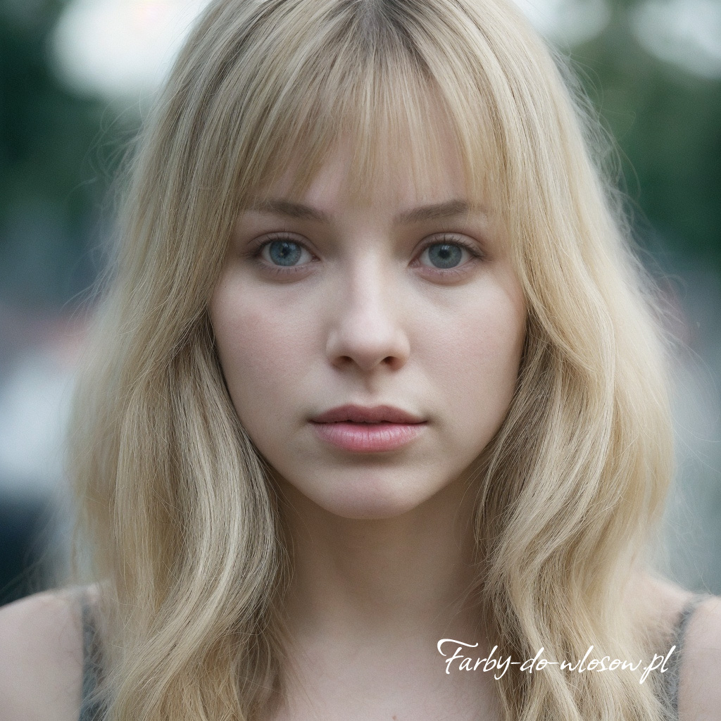 Bardzo jasny blond w naturalnym odcieniu