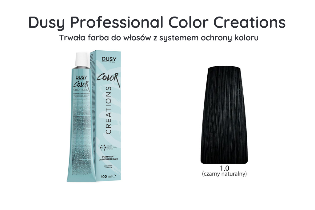 Czarne farby do włosów