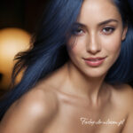 Niebieskie farby do włosów