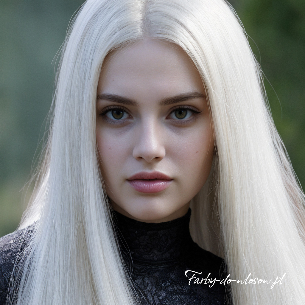 Biały perłowy blond