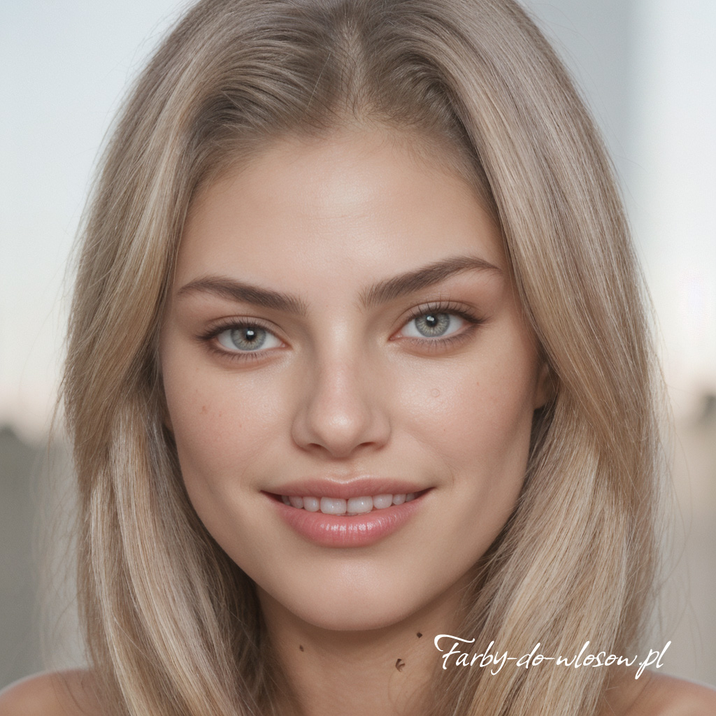 Ciemniejszy pastelowy blond