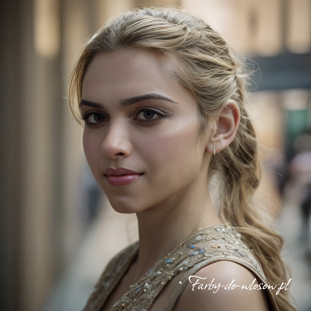 Średni beżowy blond