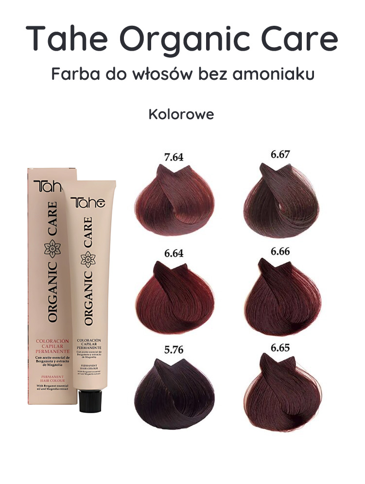 Tahe kolorowe farby do włosów