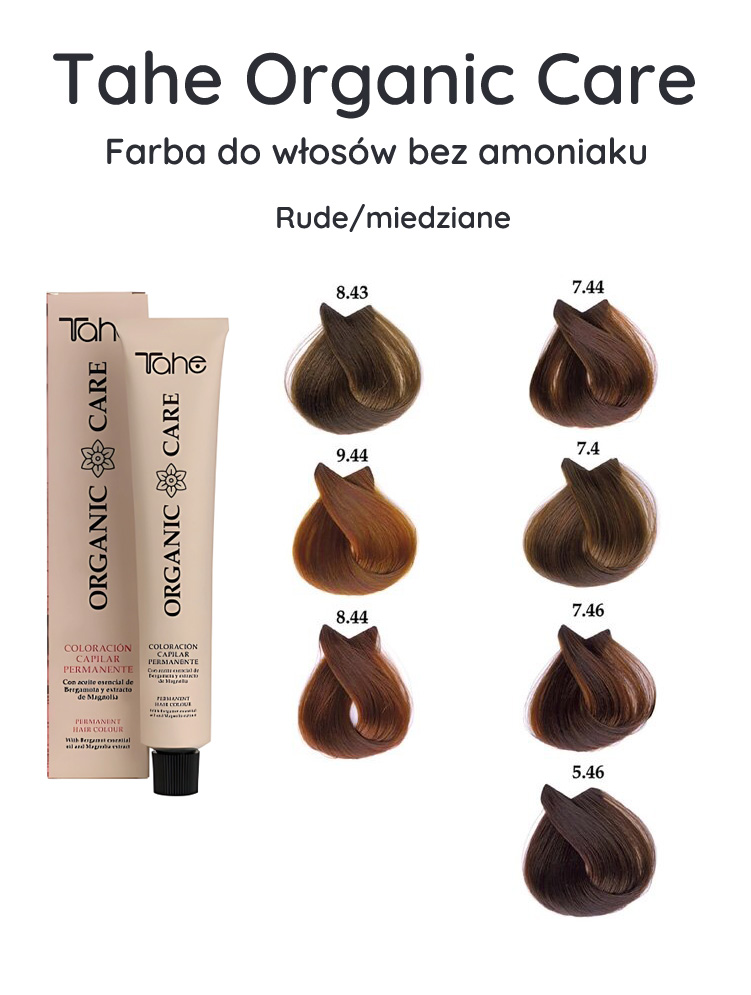 Tahe rude farby do włosów