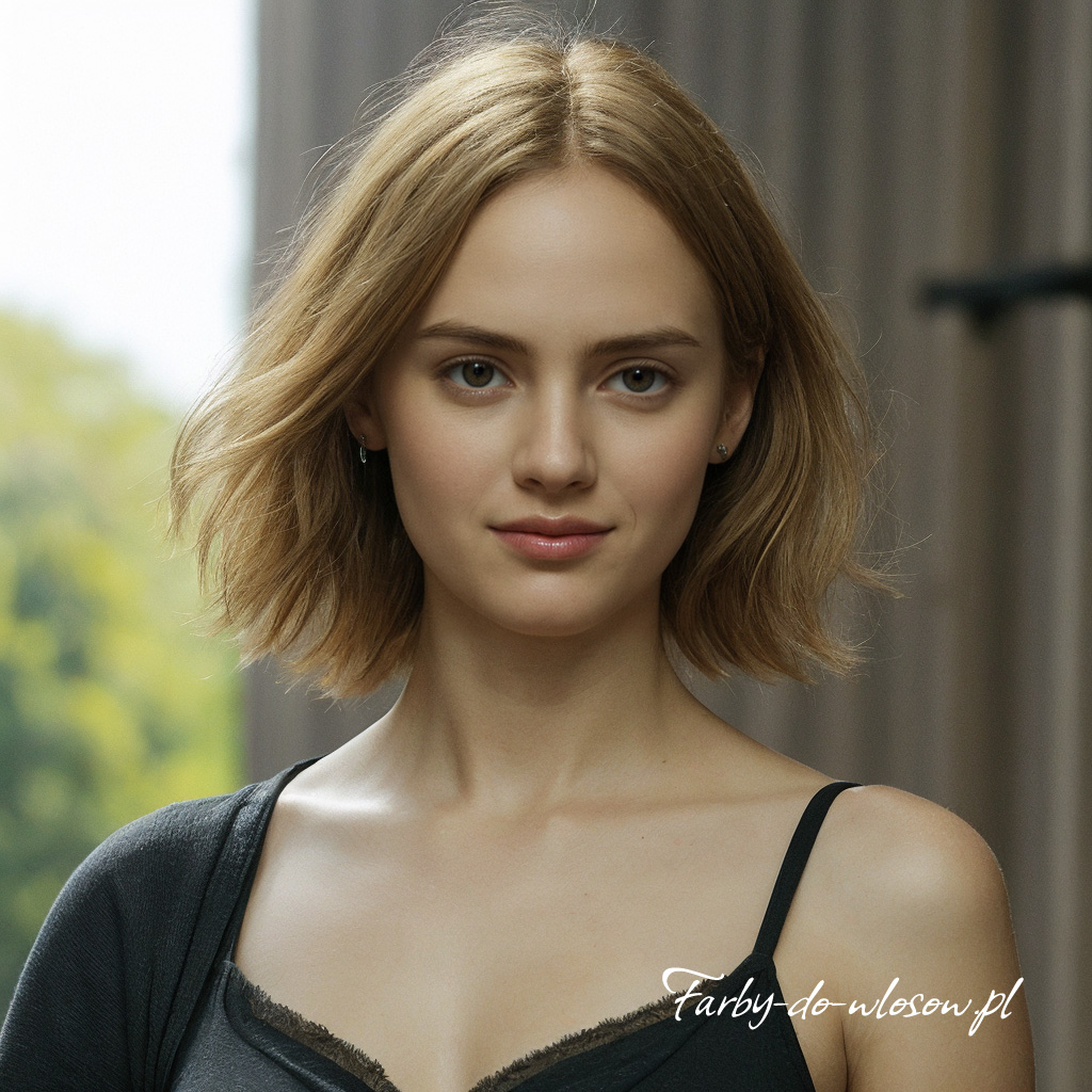 Złoty słomkowy blond