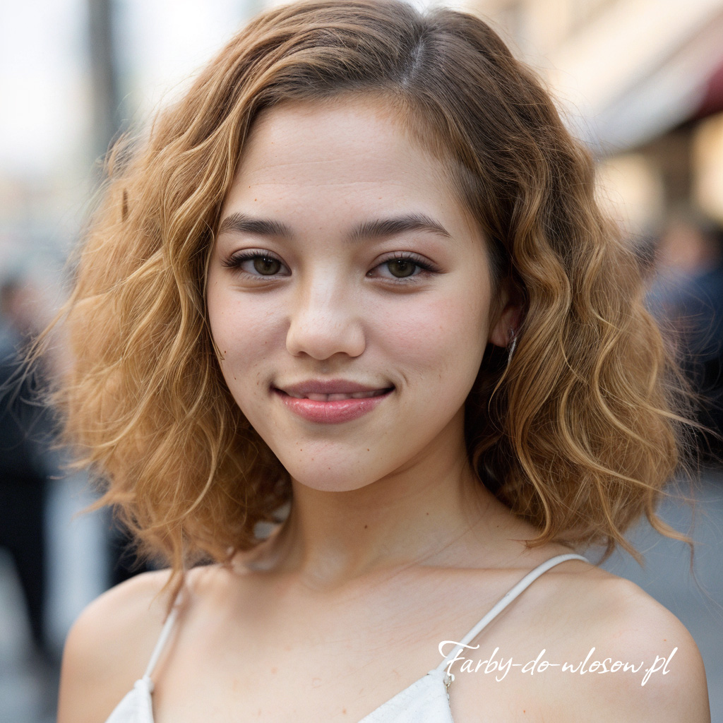 Sombre jasny brąz utracone loczki